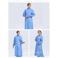 Waterproof/Plastic CPE/Poly/PE/Scrub/Operation/PP/SMS Nonwoven Disposable Protective Isolation Surgical Gown for Doctor/Surgeon/Patient/Visitor/Hospital Stock